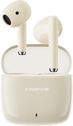 Xssive Wireless Earbuds XSS-TWS18YL - Cream