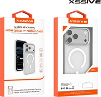 Xssive Back Case Color Clear Series for Magsafe iPhone 17 - Matte Transparent-3