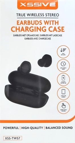 Xssive Écouteurs sans fil XSS-TWS7 - Noir-3