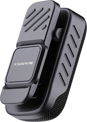 Xssive Wearable Speaker with Magnetic Clip-On XSS-BS14B - Zwart