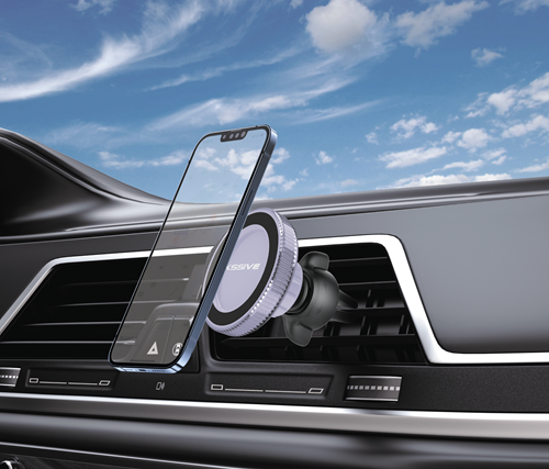 Xssive Magnetic Car Phone Holder XSS-CHMS5PU - Paars-3