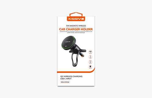 Xssive 15W Magnetic Wireless Car Charger Holder XSS-CH126  -3