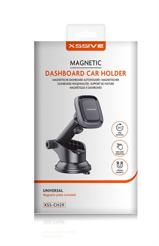 Xssive Magnetic Dashboard Car Holder CH29 - Black -2