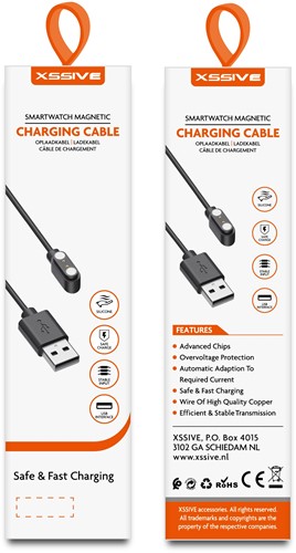 Xssive Smart Watch Magnetic Charging Cable for XSS-SW4-3